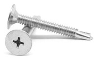 10-24 X 3/4, PH, ZINC WAFER HEAD SELF-DRILLING SCREWS